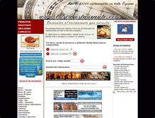 Tablet Screenshot of buscarestaurante.com
